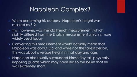 napoleon complex psychology