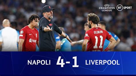 napoli vs liverpool 4-1