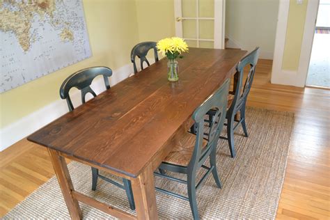 60+ Dining Table Inspirations for DIY Farmhouse Concept Narrow dining