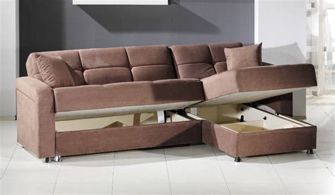 Famous Narrow Sofa Sleeper With Storage For Small Space