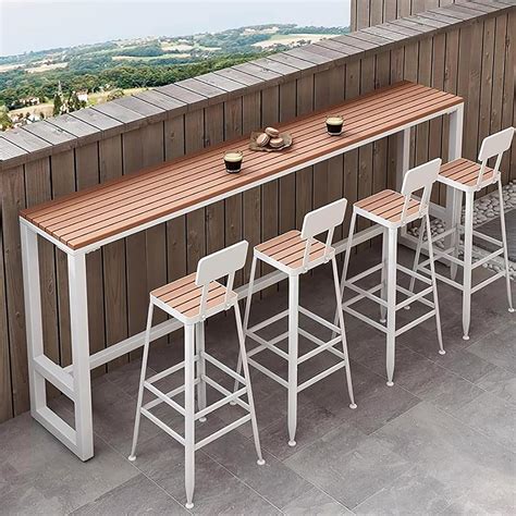 Narrow Balcony Bar Table