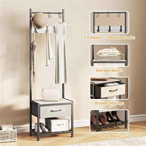 Narrow Coat Shoe Rack