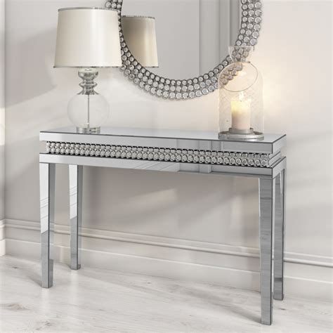 Narrow Console Table Mirrored