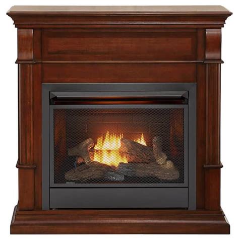 Narrow Depth Ventless Gas Fireplace
