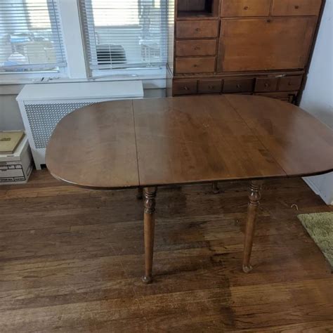 Narrow Drop Leaf Table And Chairs