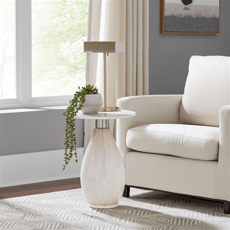 Narrow End Table Contemporary