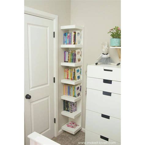 Narrow Floating Bookshelf