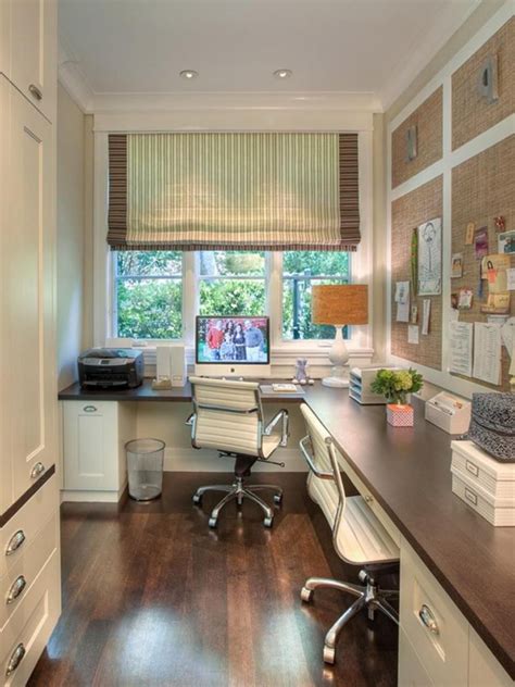 Narrow Home Office Layout