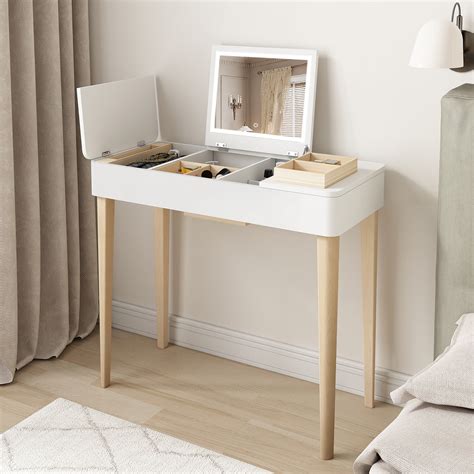 Narrow Makeup-Vanity Table