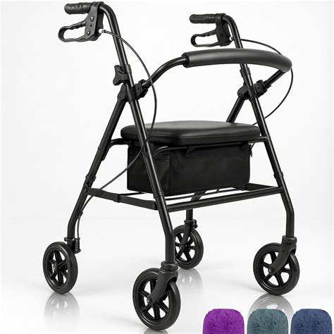Narrow Rolling Walker With Seat