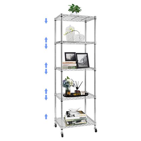 Narrow Shelving On Wheels