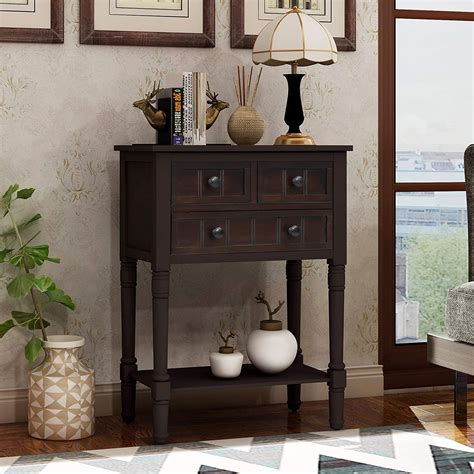 Narrow Side Table Console