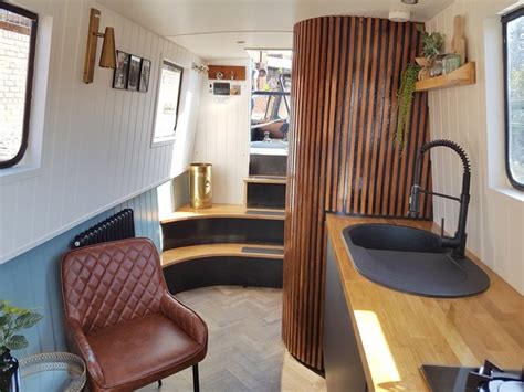 Narrowboat Interior Wood