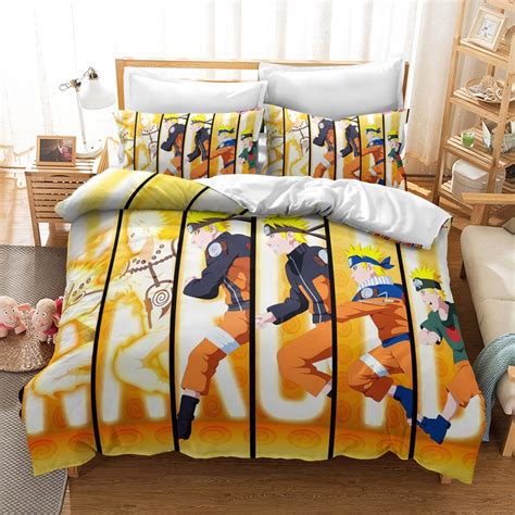 Naruto Bed Set Blue