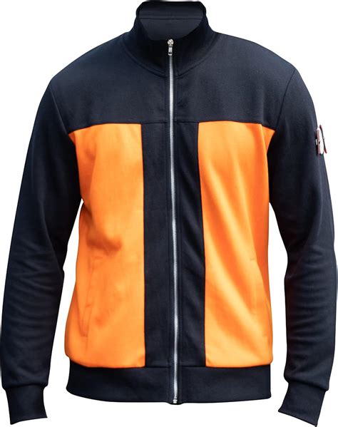 Naruto Black And Orange Jacket