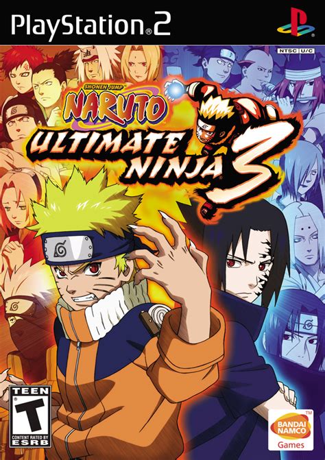 naruto ultimate ninja 3 ps2 rom