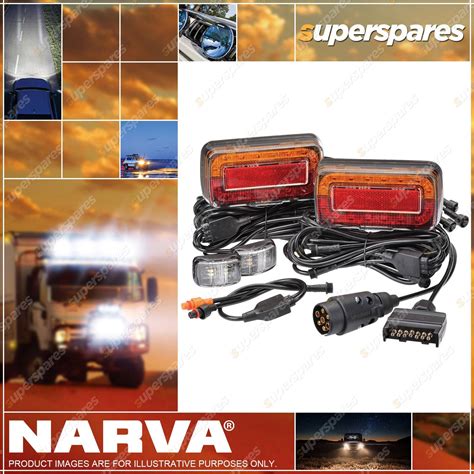 Narva Led Trailer Lamp Kit - Submersible