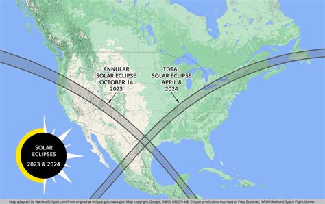 nasa eclipse 2024 path