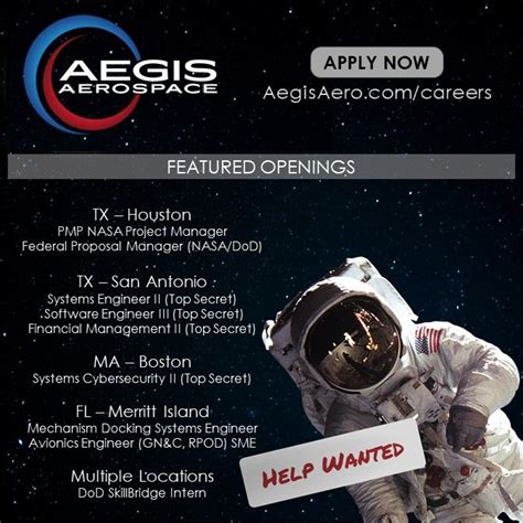 nasa open positions