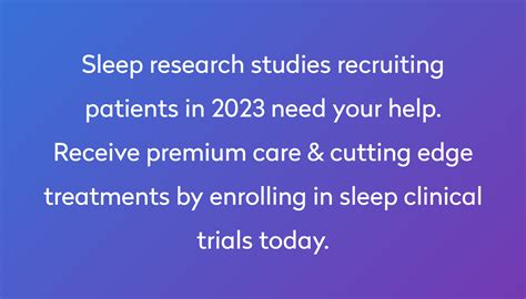 nasa sleep study 2023 application
