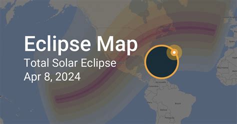 nasa total solar eclipse 2024 map