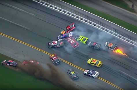 nascar race accident today