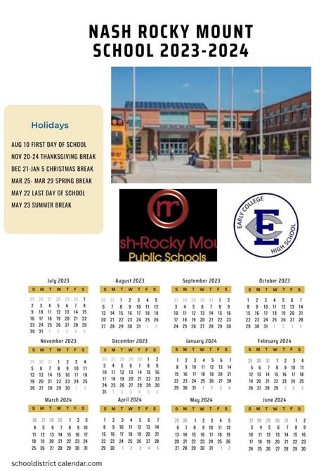 Nash Rocky Mount Schools Calendar