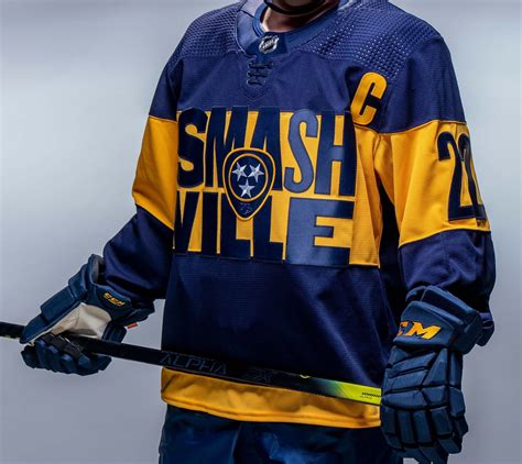 nashville predators stadium series jersey