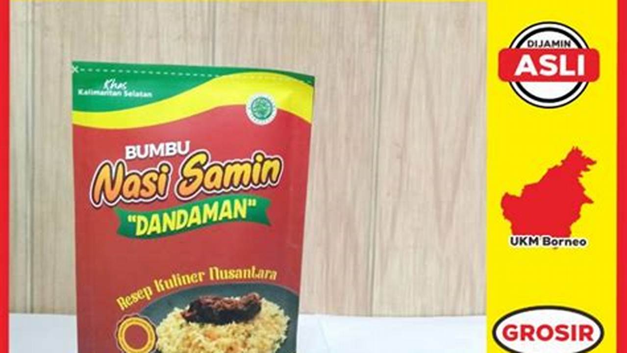 Temukan Rahasia Kelezatan Nasi Samin Kota Banjarmasin, Kuliner Legendaris Kalimantan Selatan