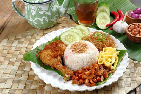 Sepiring Nasi Uduk yang Menggugah Selera