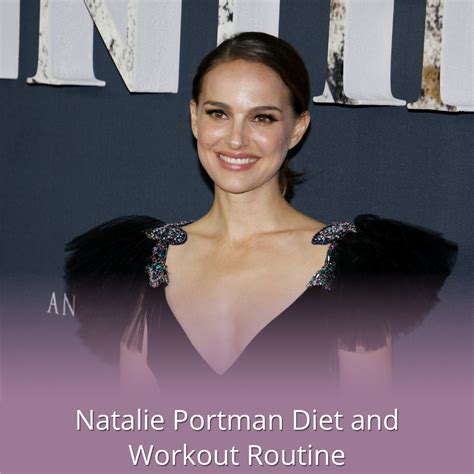 natalie portman diet and workout