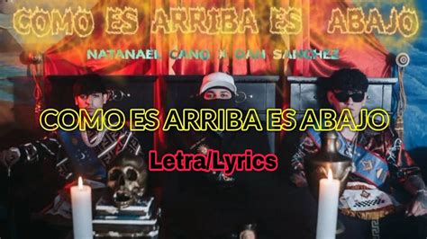 natanael cano como es arriba es abajo lyrics