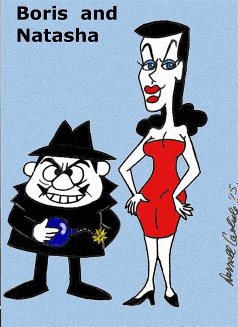 Natasha And Boris Cartoon