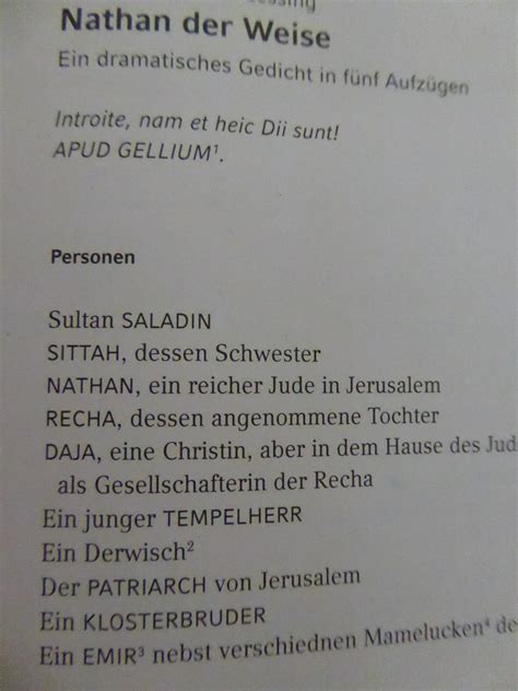 About Nathan Der Weise Text Latest