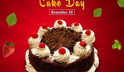 National Cake Day – November 26, 2023 | Weird and Crazy Holidays