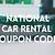 national car rental coupons aaa
