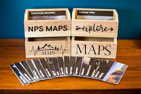 National Park Map Holder