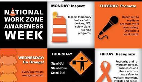 National Work Zone Awareness Week Is April 26th-30th