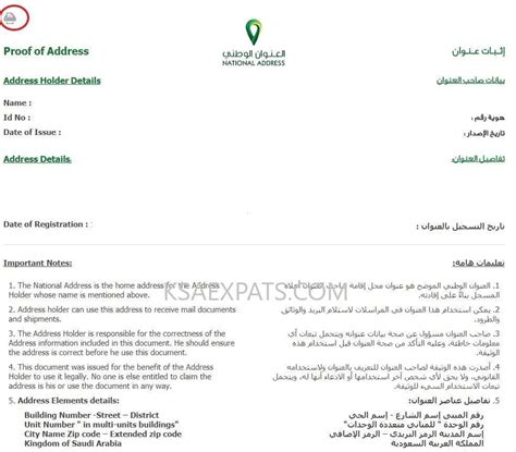 national address code saudi arabia