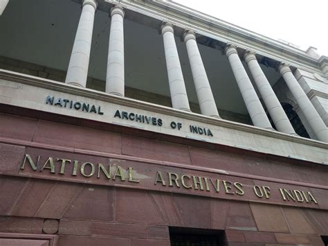 national archives of india is located in