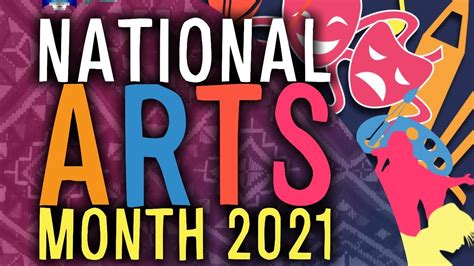 national arts month 2023 logo