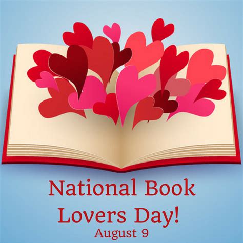 national book lovers day august 9