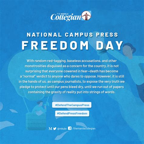 national campus press freedom day