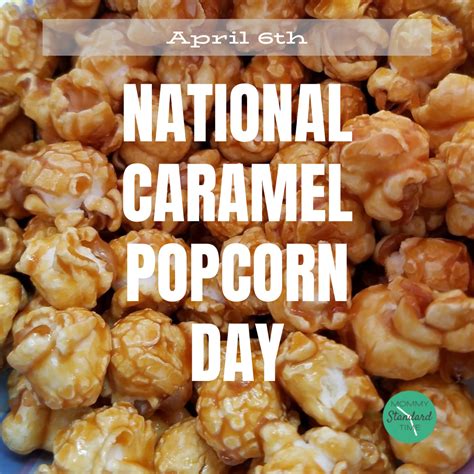 national caramel popcorn day images