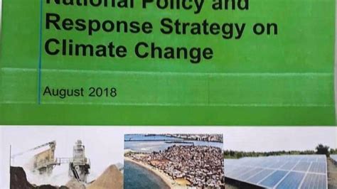 national climate change policy 2019