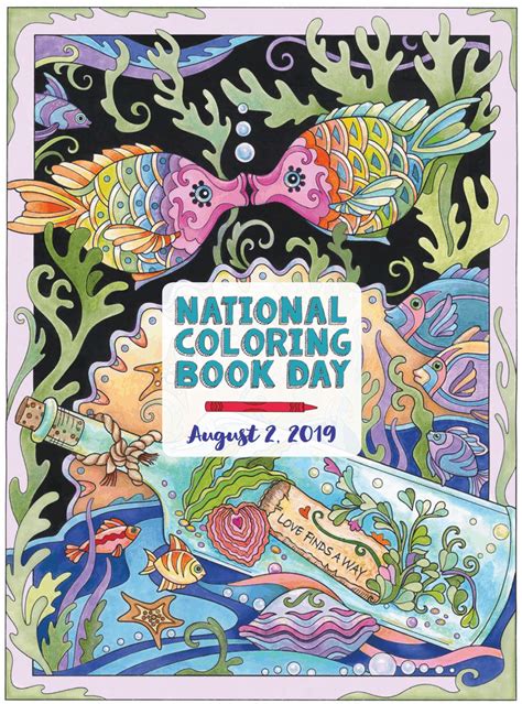 national coloring book day