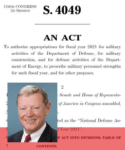 national defense authorization act for 2021
