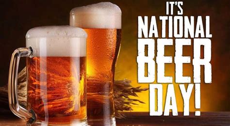 national drink beer day 2023