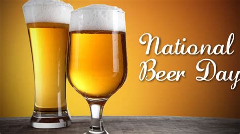 national drink beer day 2024