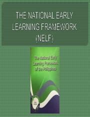 national early learning framework nelf